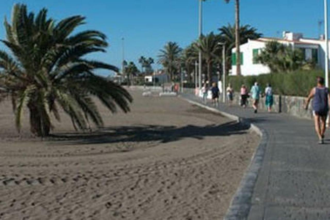 Primera Linea De Playa De Las Burras San Agustín Esterno foto